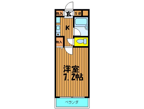 ベル・ビュ－横堤の物件間取画像